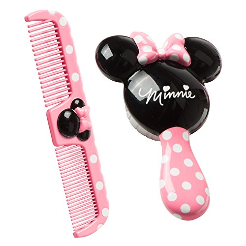 Disney Baby Minnie Mouse Hairbrush and Wide Tooth Comb