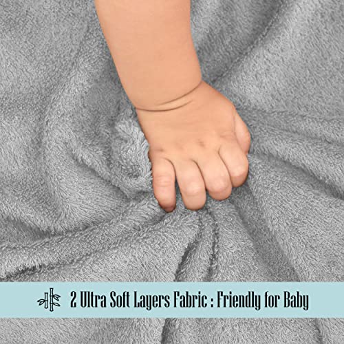 Adorable 2-Pack Hooded Baby Towel Set