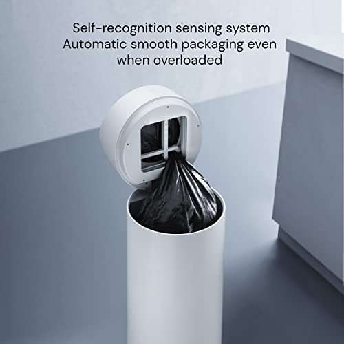 Smart Diaper Pail with Self-Sealing Lid