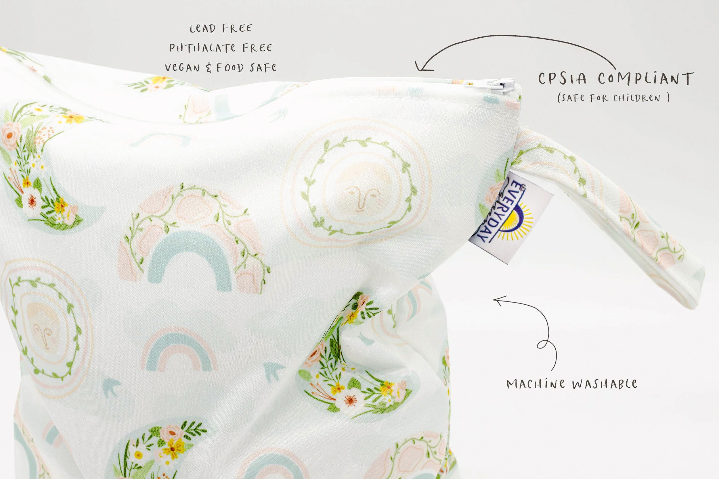 Cloth Diaper Wet Storage Bag