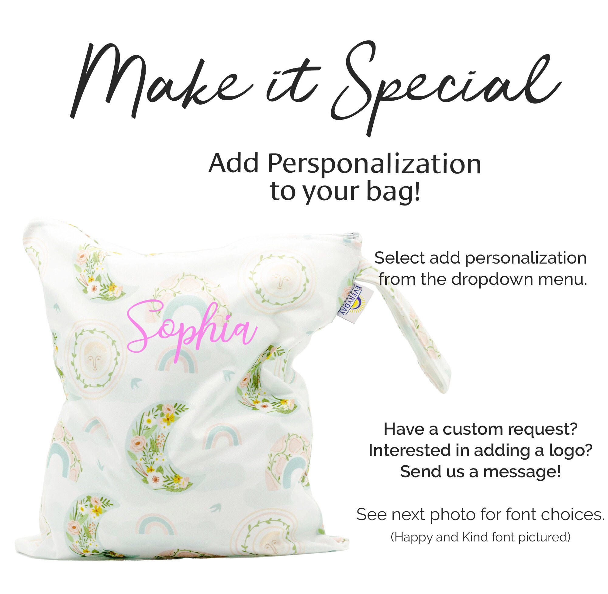 Cloth Diaper Wet Storage Bag