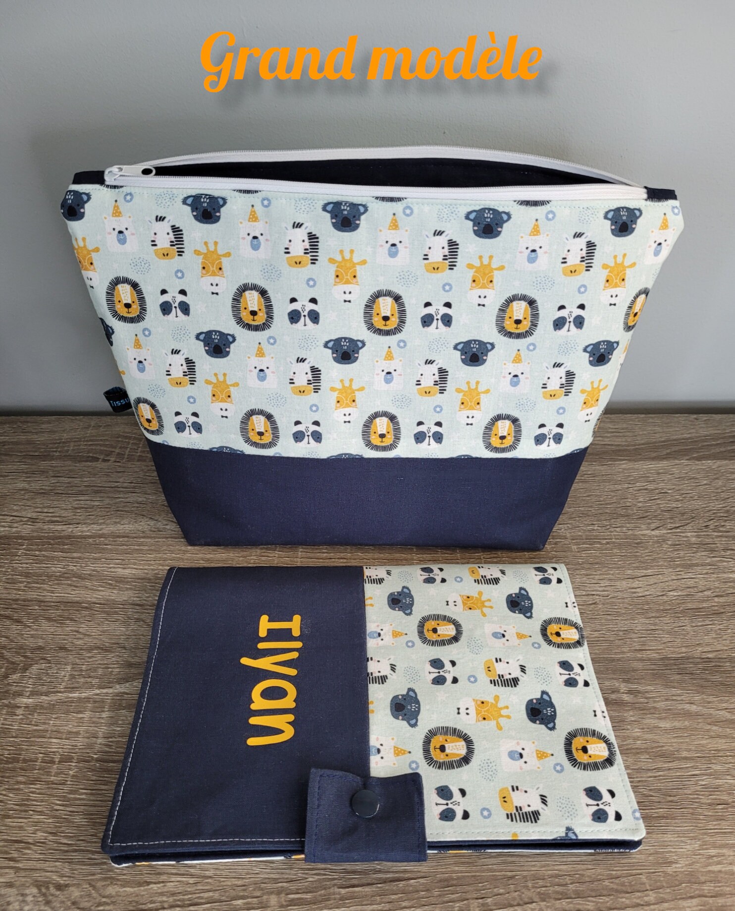 Personalized Lion Child Toiletry Bag Gift