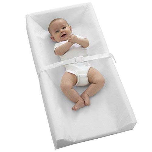 Sealy Soybean Contoured Baby Changing Pad - White