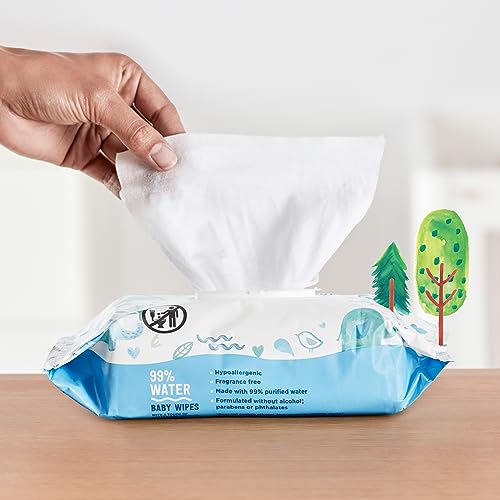 Mama Bear Hypoallergenic Water Baby Wipes - 432 Count