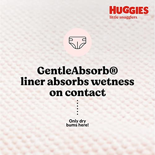 Huggies Little Snugglers Baby Diapers, Size 1