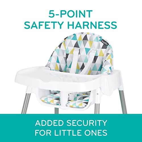Evenflo 4-in-1 Convertible High Chair - Prism Triangles