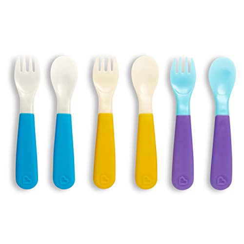 Munchkin Color Reveal Toddler Forks and Spoons