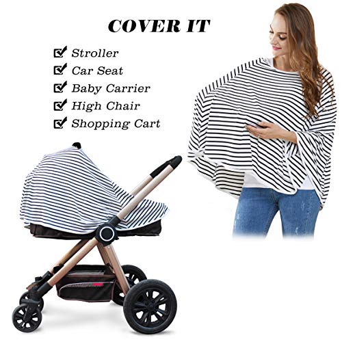 Multi-Use Baby Blanket and Nursing Poncho