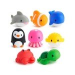 Munchkin® Ocean™ Squirts Bath Toy Set, 8 Pack