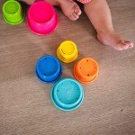 Colorful Baby Stacking Cups for Water Play