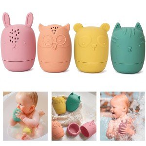 Mold-Free Silicone Bath Toys for Toddlers