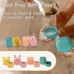 Mold-Free Silicone Bath Toys for Toddlers