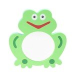 Kisangel Unbreakable Baby Bath Mirror Toy - Green Frog