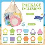 6-Piece Baby Bath Mirror Set for Toddlers