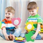 6-Piece Baby Bath Mirror Set for Toddlers