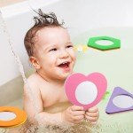 6-Piece Baby Bath Mirror Set for Toddlers