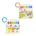 B. Toys Waterproof Bath Books for Babies 2-Pack