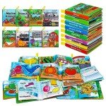 Soft Cloth Baby Bath Books - 8-Pack Set