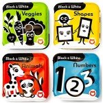 High Contrast Waterproof Baby Bath Books