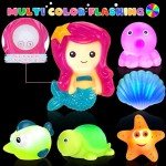Glow Bath Toys Set for Toddlers and Babies