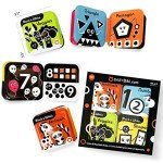 High Contrast Waterproof Baby Bath Books