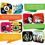 High Contrast Waterproof Baby Bath Books