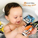 High Contrast Waterproof Baby Bath Books