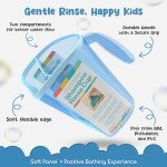 Tear-Free Baby Rinse Cup – Three Colors