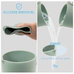 Mandoo Silicone Baby Bath Rinse Cup - Light Green