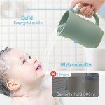 Mandoo Silicone Baby Bath Rinse Cup - Light Green