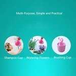 Bear-Designed Baby Bath Rinse Cup (Pink)