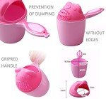 Bear-Designed Baby Bath Rinse Cup (Pink)