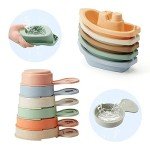 Floating Bath Toys Set with 11 Fun Pieces