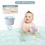 Stackable Baby Bath Cups for Early Learning