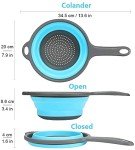 Silicone Collapsible Strainer for Baby Food Prep