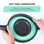 Collapsible Colander with Handle, 2 Quart (Green)