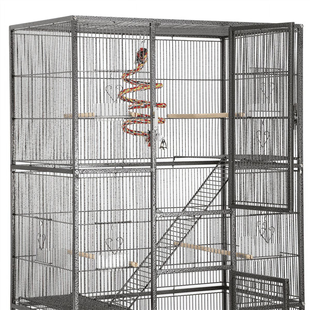 XL Metal Rolling Pet/Bird Cage + Stand