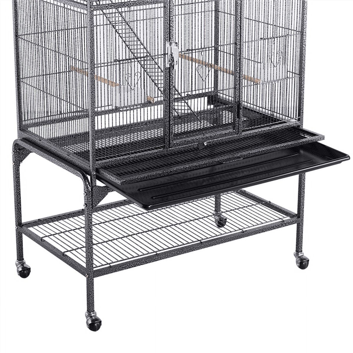 XL Metal Rolling Pet/Bird Cage + Stand