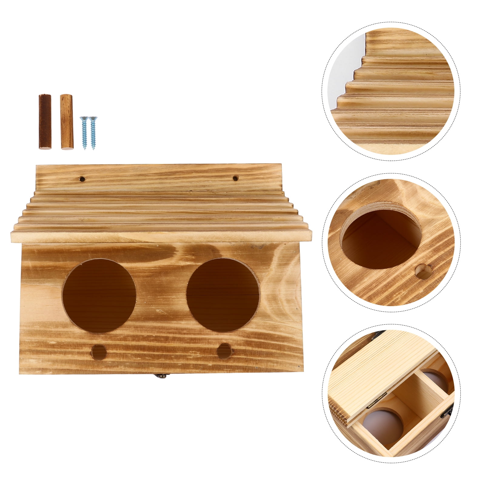 Wooden Parrot Nesting Box for Breeding