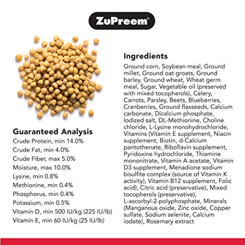 Natural ZuPreem Pellets for Medium Parrots