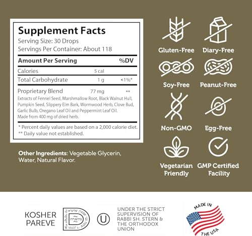 ParaGuard Liquid Drops - Gut Health Detox Supplement