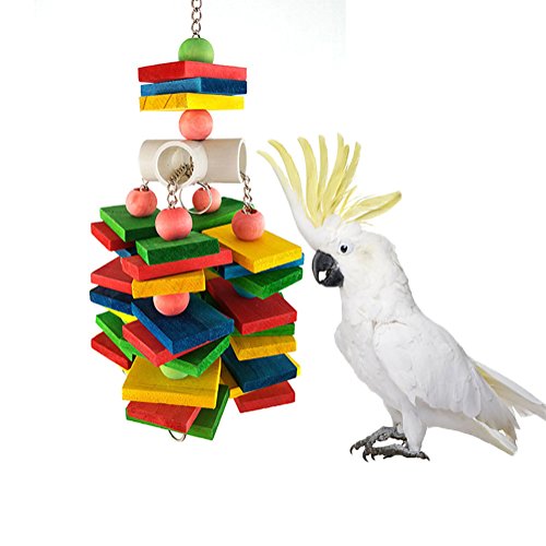 Large Parrot Chew Toy for Multiple Birds