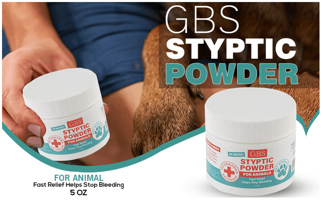Fast-Acting Styptic Powder for Parrots