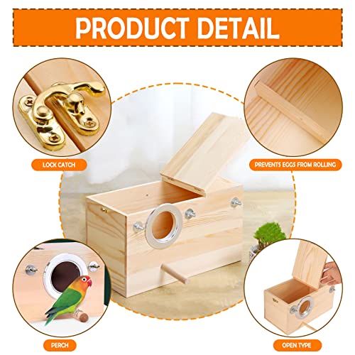 Bird Breeding Nest Box for Parrots