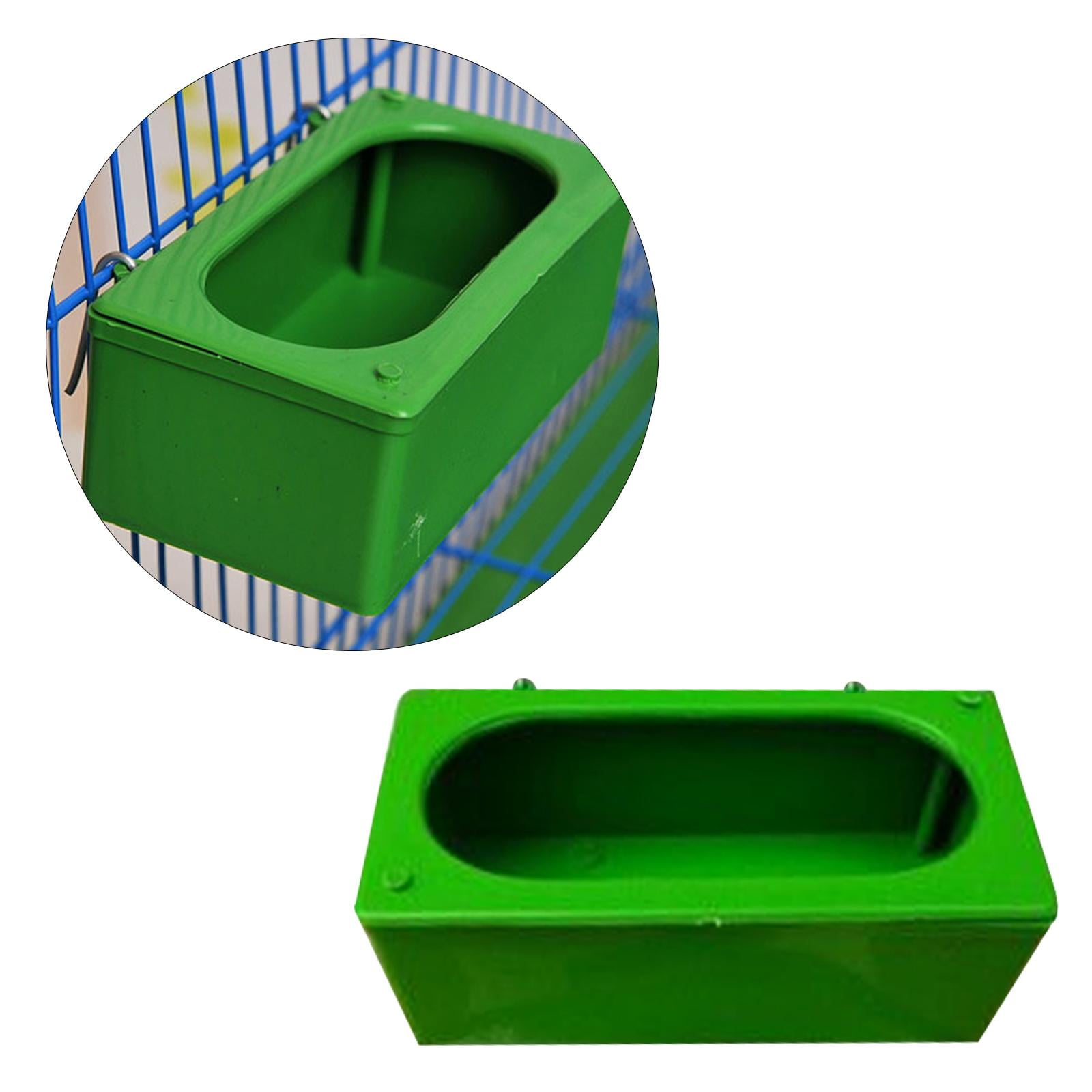 Bird Feeding Dish Cups Parrot Food Bowl, Water Bowl for Parakeet African Greys Cockatiels Lovebird Budgie Chinchilla ,