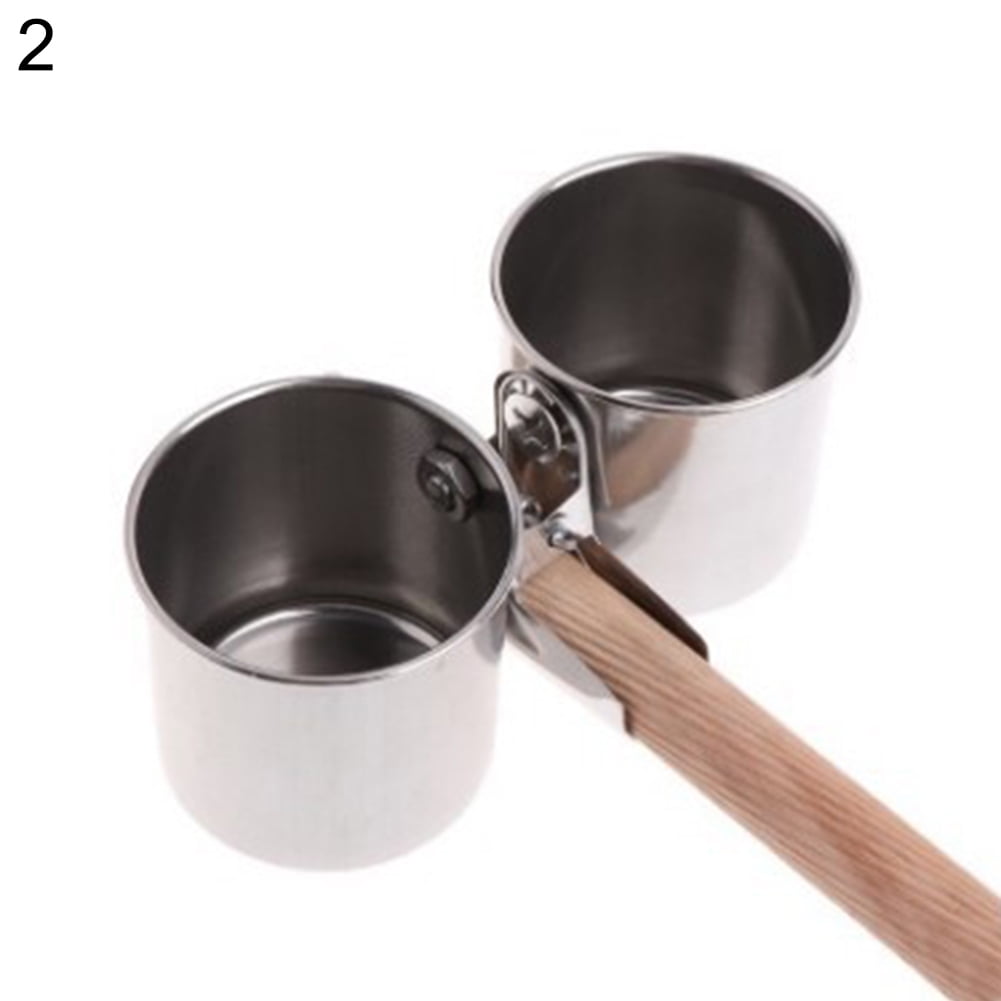 Besufy Metal Bird Parrot Feeder Food Water Feeding Bowl Pet Cage Clip Cup Dispenser,Bird Feeder