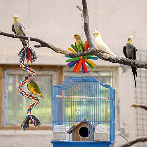 Colorful Shredder Toys for Parrots