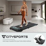 Ultra Slim Portable Under Desk Treadmill