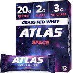 Atlas Keto Protein Bar - 20g Protein, 1g Sugar