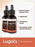 Carlyle 2% Lugol's Iodine Twin Pack Drops
